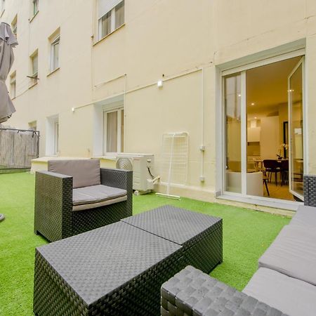 Acogedor Apt 3 Habitaciones Y Terraza En El Centro Madrid Bagian luar foto